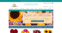 Desktop Screenshot of flowersofcharlotte.com